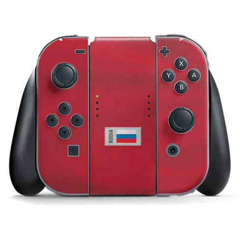 Russia Soccer Flag Nintendo Skins